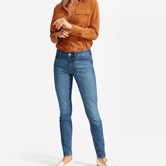 Everlane The Mid-Rise Skinny Jean ~ 30 Tall - Picture 1 of 10